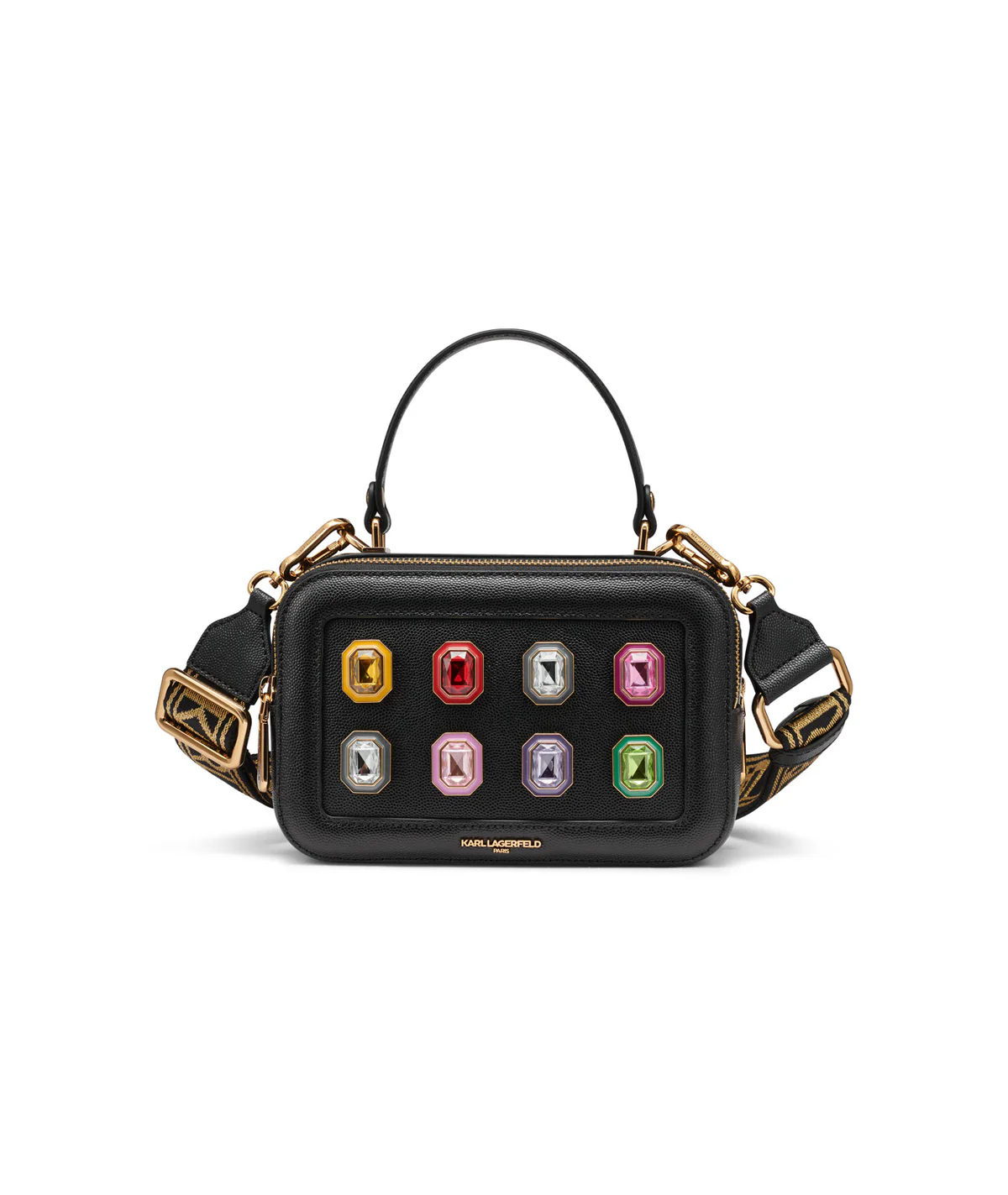 Karl Lagerfeld multi-gem Crosbody